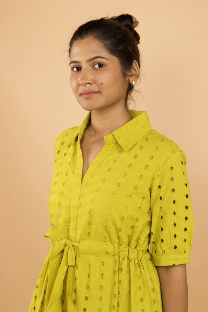 Pirated Gold Shirt Dress