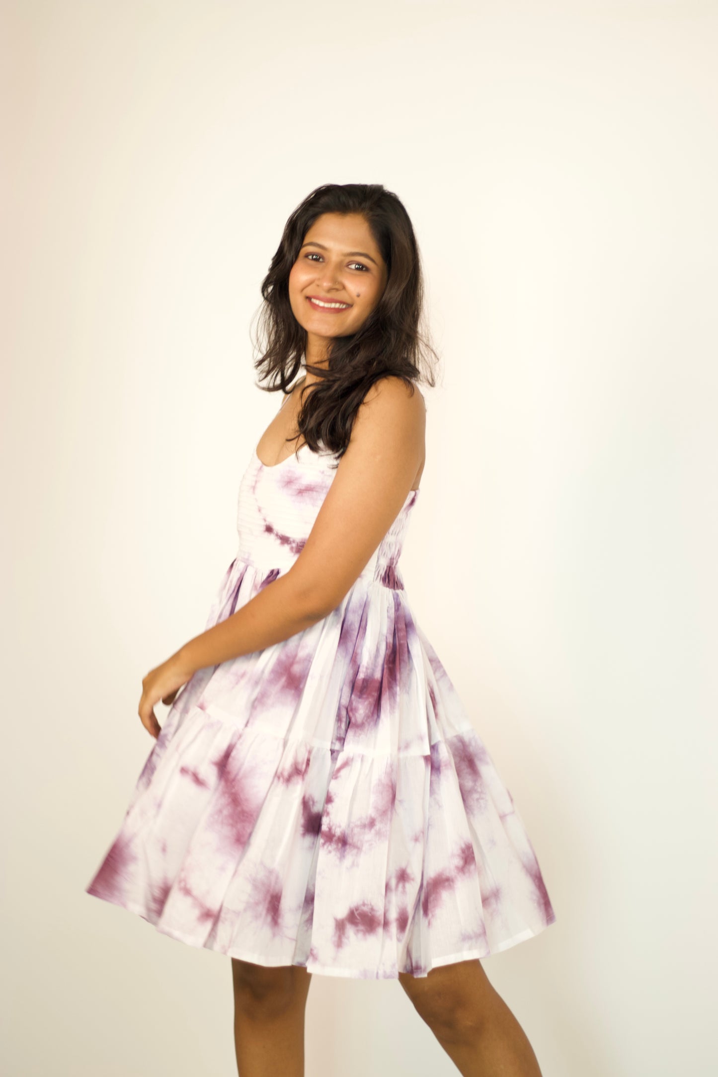 Tie & Dye Aura Mini Dress