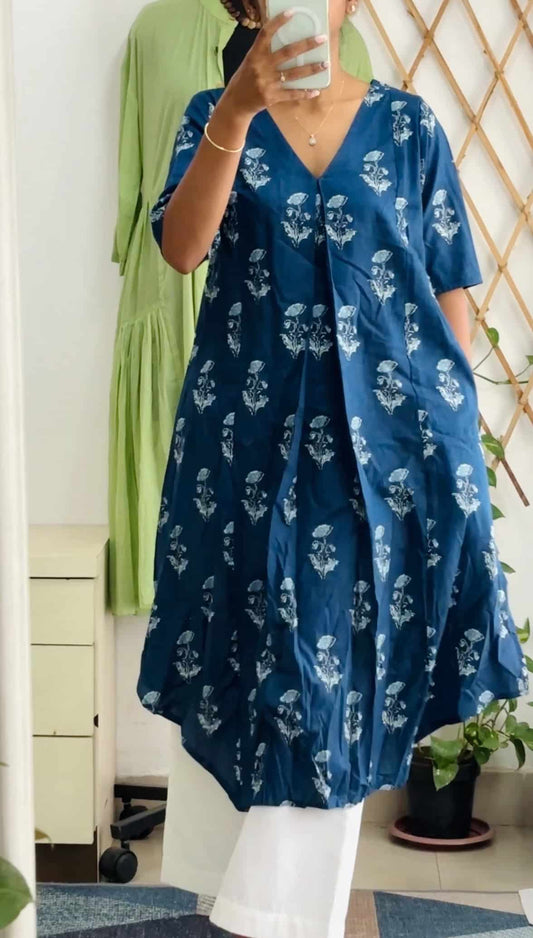 Indigo Rojana Kurta set